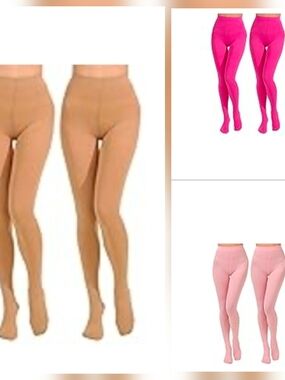 Six Pairs Of Women's Microfiber tights 80 Den.